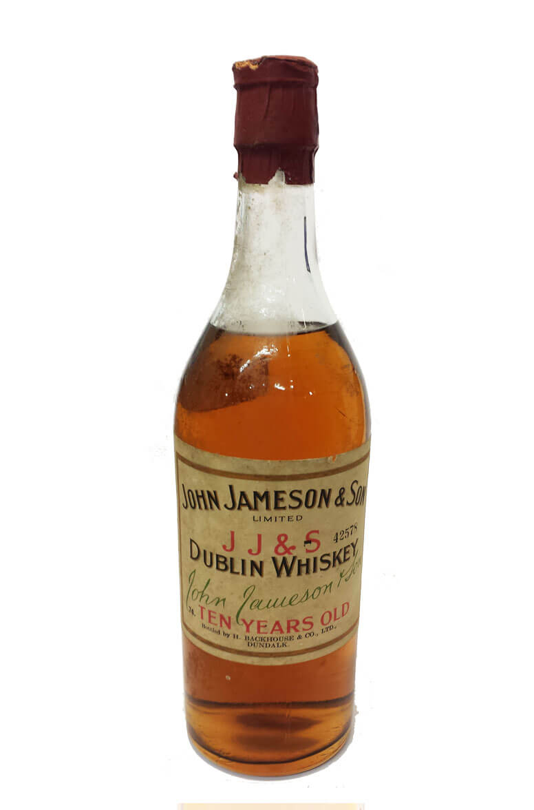 John Jameson 10 Year Old Backhouse & Company Bottling